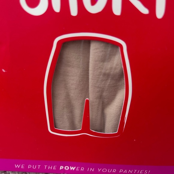 Spanx Power Short Shaper Ultra Soft Seamless Lightweight 6" Inseam Nude Large - Picture 4 of 5
